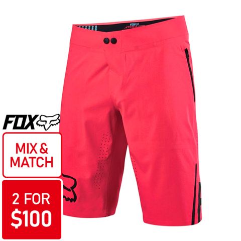 Fox Attack Pro Shorts 2016 [Colour: Pink] [Size: 38