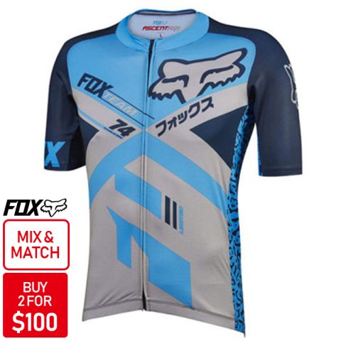 Fox Ascent Pro Jersey 2016 [Colour: Blue] [Size: L]