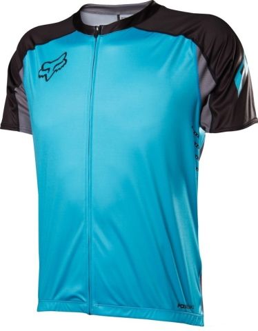 Fox Attack Zip Short Sleeve Jersey 2014