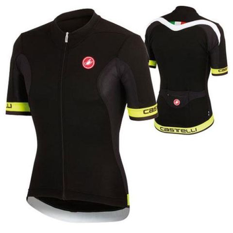 Castelli Volata FZ Jersey -White  2XL