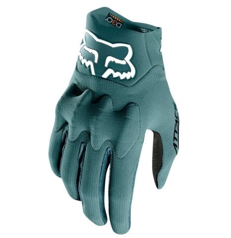 Fox Attack Full Finger Gloves 2018 [Colour: Pine Gr