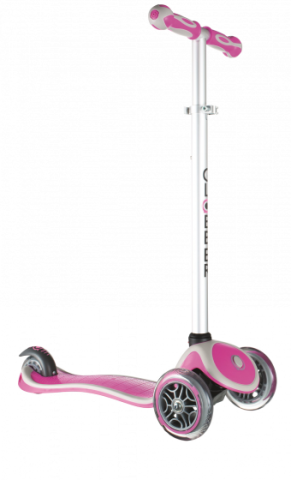 Globber Primo Plus 3 Wheel Scooter [Pink]