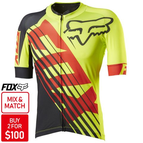 Fox LE Savant Jersey [Colour: Yellow] [Size: L]