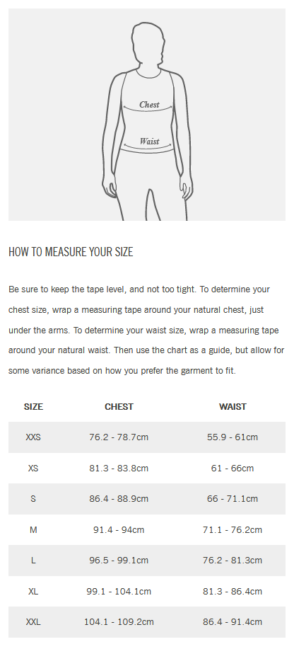 Giro Jersey Womens Size Guide