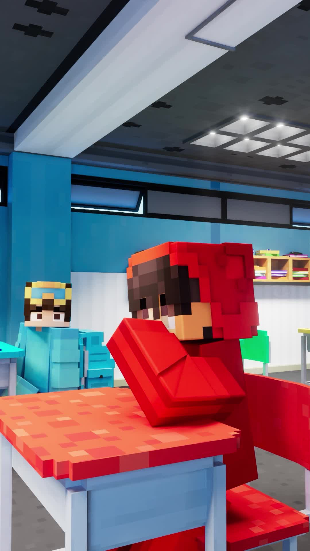 Minecraft short animation by OneTap Animation, project 3