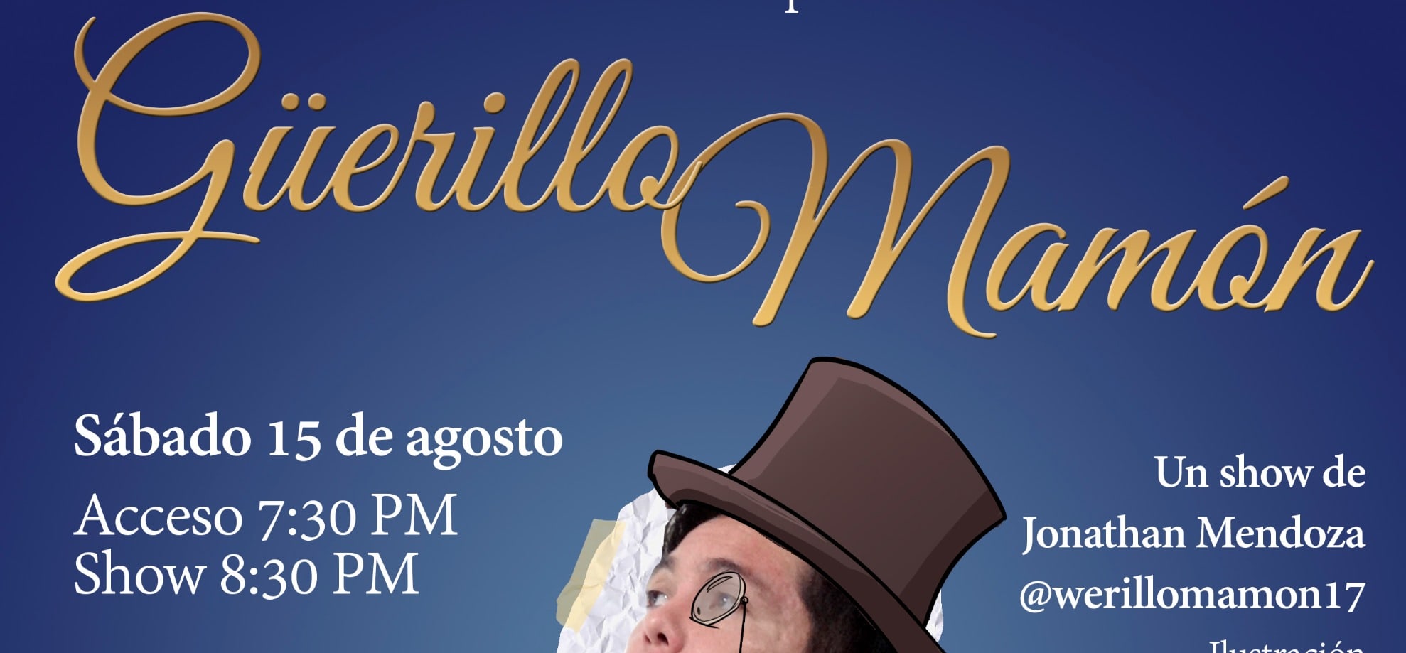 GÜERILLO MAMÓN STAND UP COMEDY SHOW