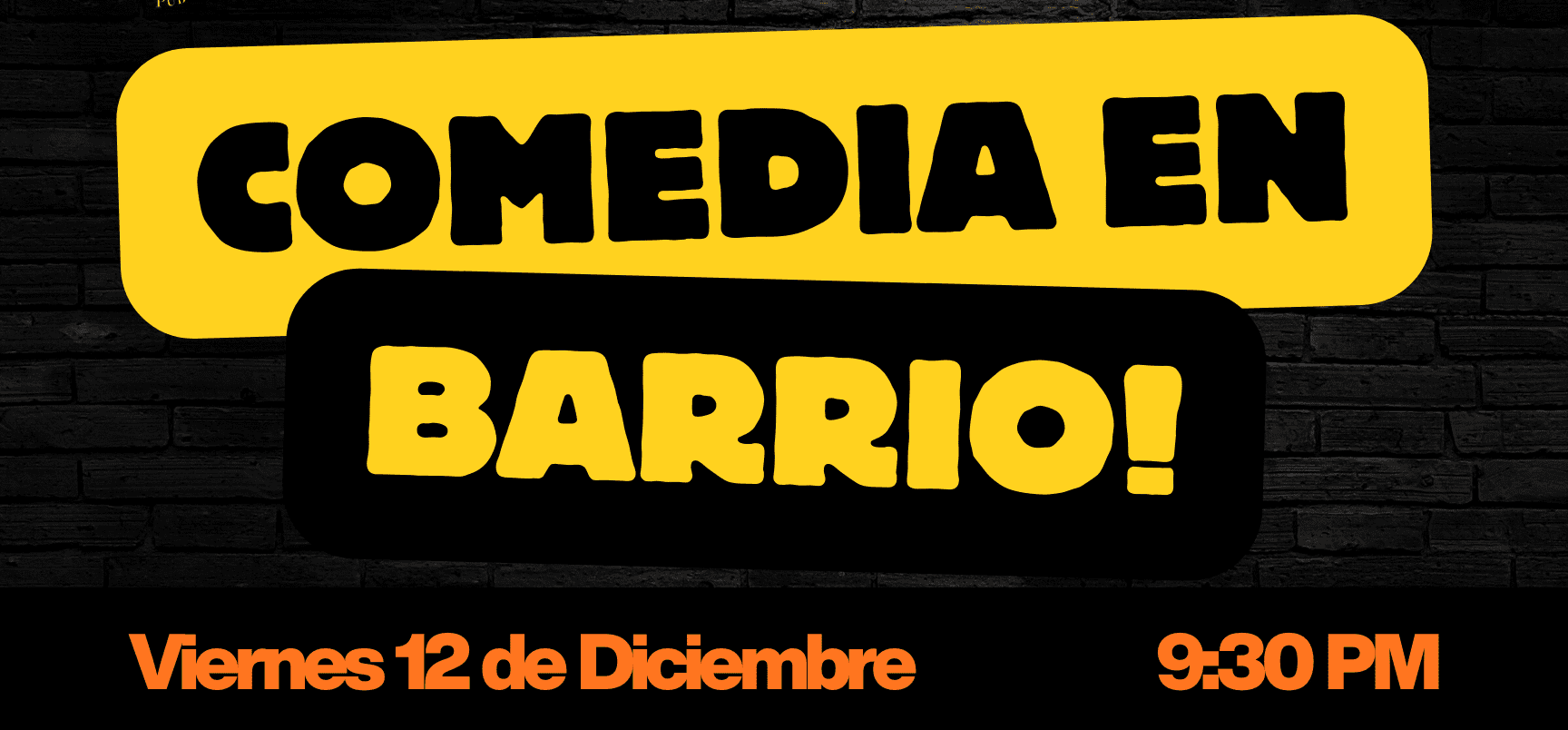 Tavo Morales en Comedia en Barrio- Standup Show