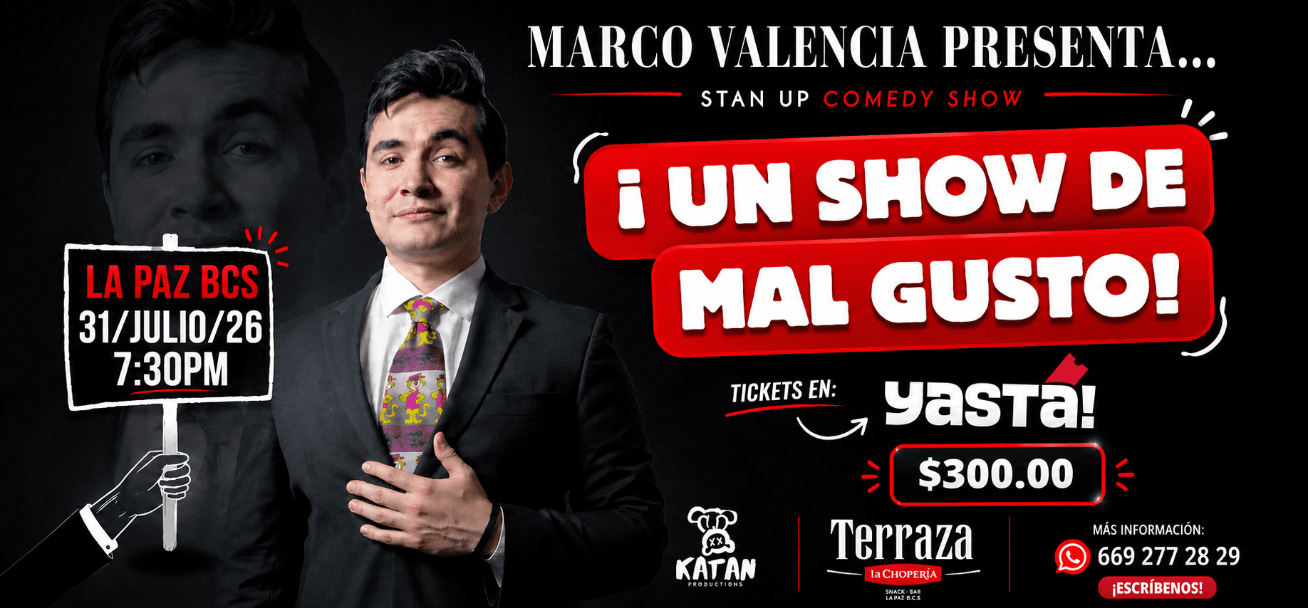 MARCO VALENCIA STAND UP COMEDY 