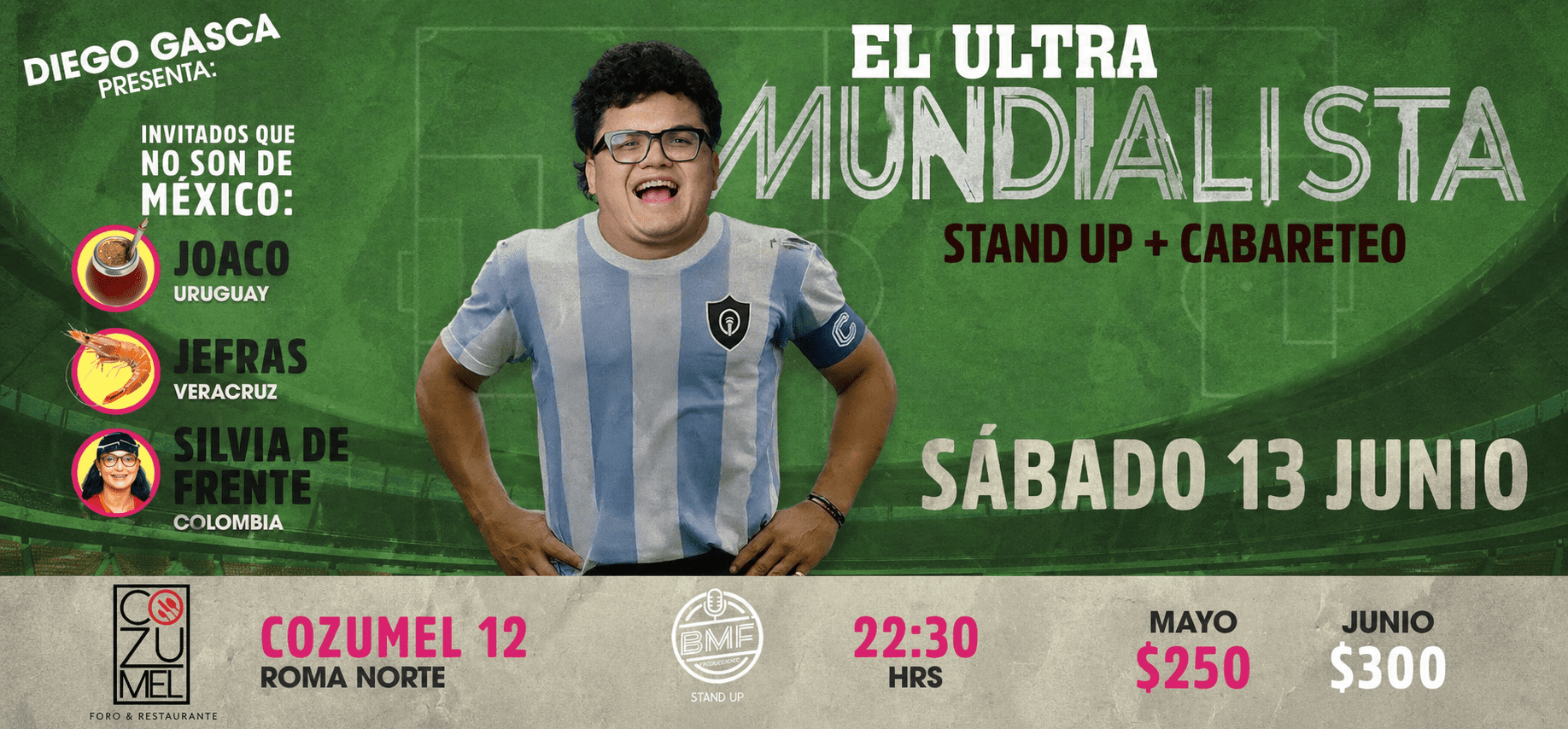 Diego Gasca presenta: Ultra Mundialista