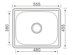 Yakka 35 Litre Inset Laundry Trough Tub