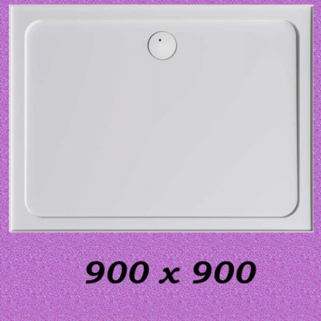 900 x 900mm SMC Louve Rear Outlet Oceano