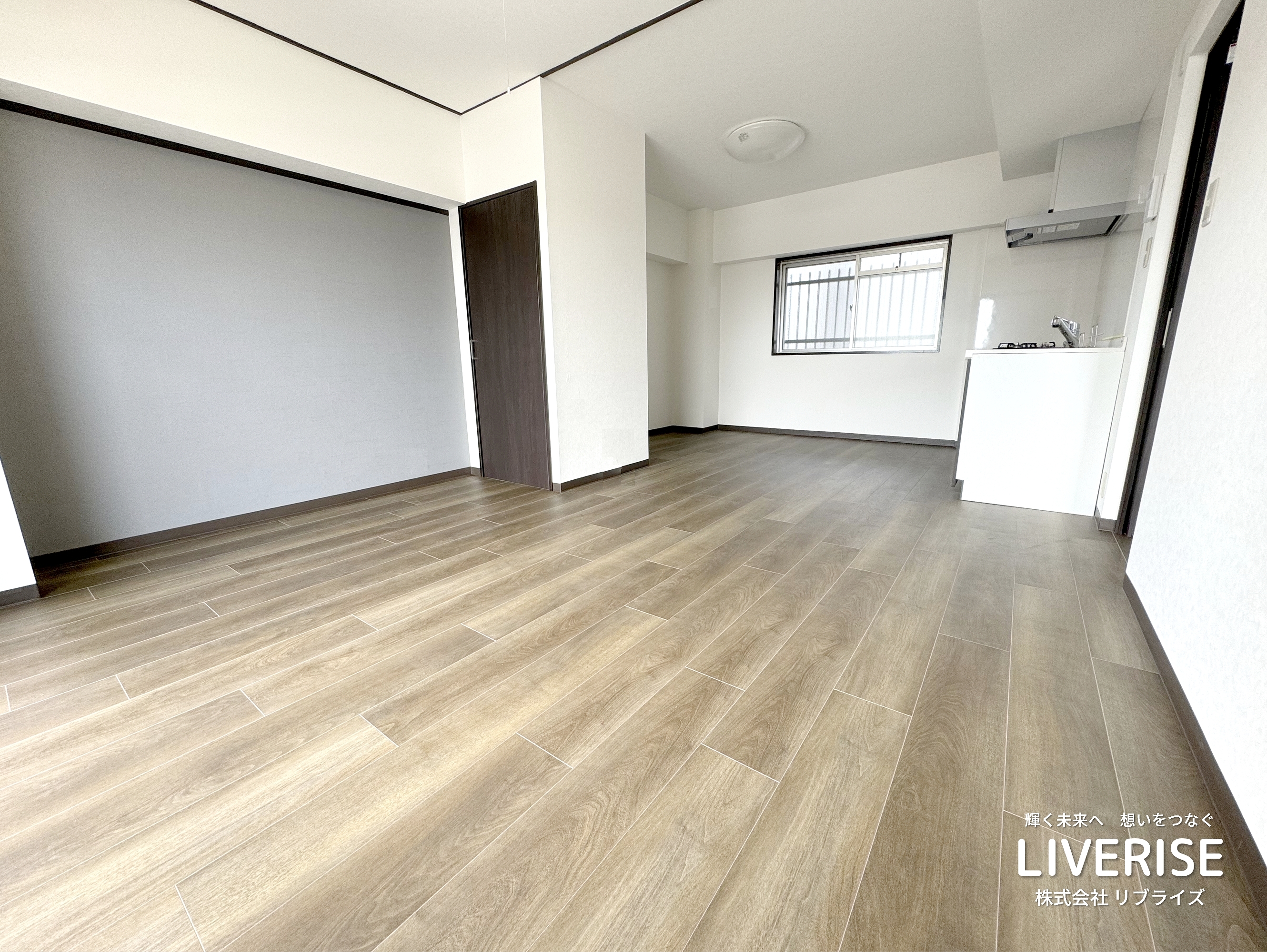 古河市中古マンションリビングリフォーム済み