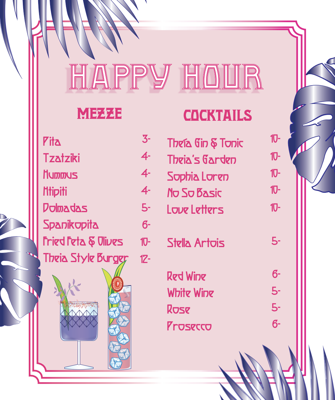Food & Drink Menu