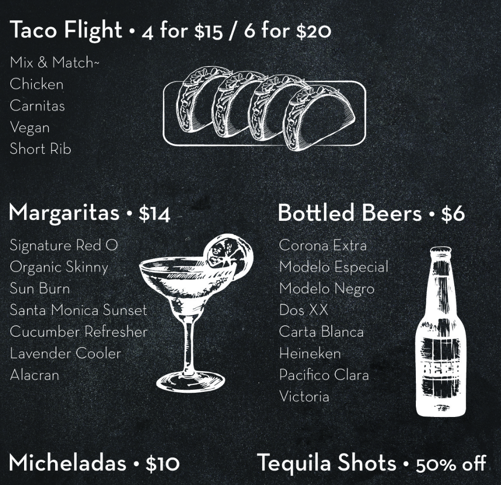 Food & Drink Menu