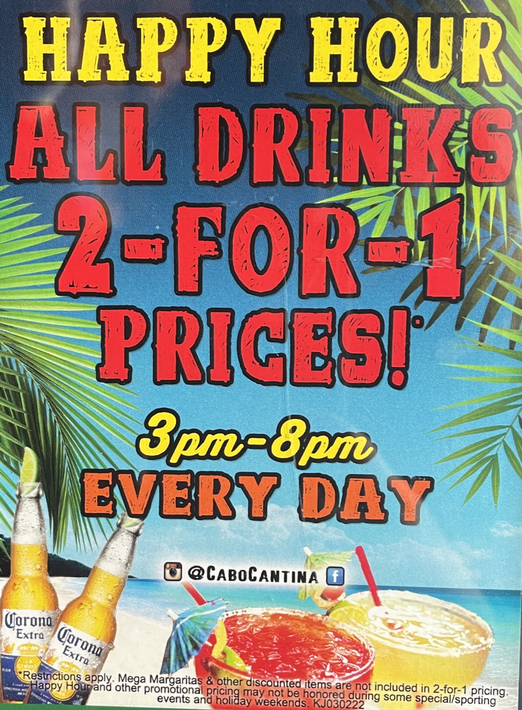 Drink Menu
