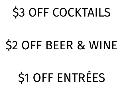Food & Drink Menu