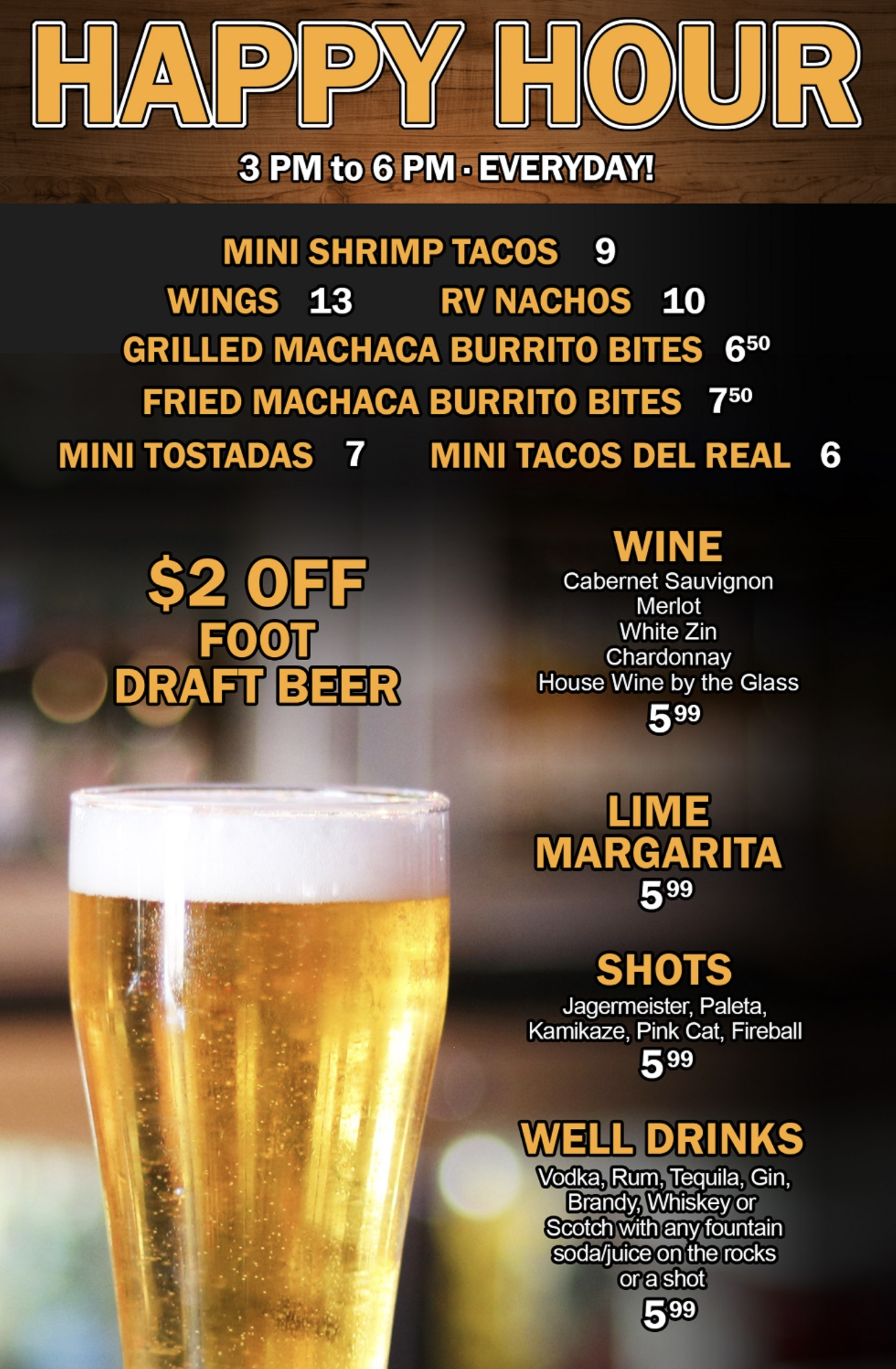 Food & Drink Menu