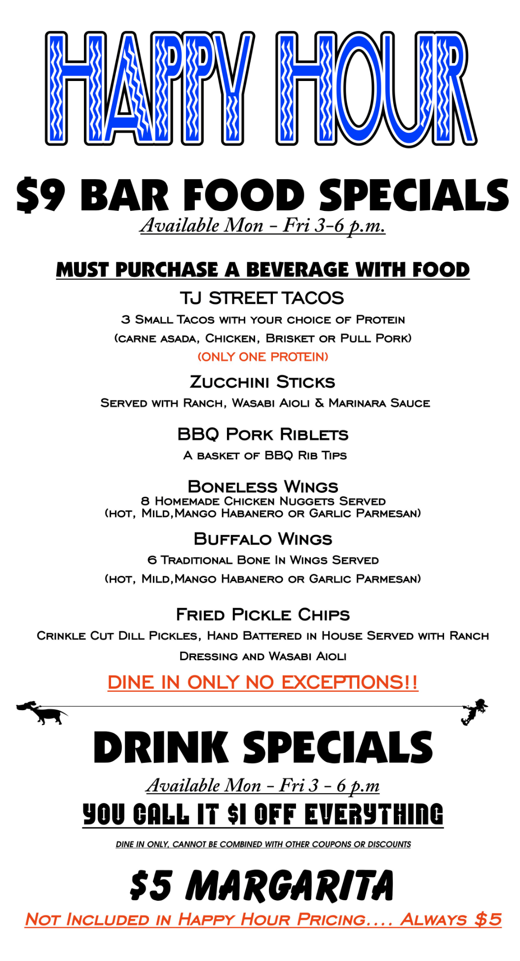 Food & Drink Menu