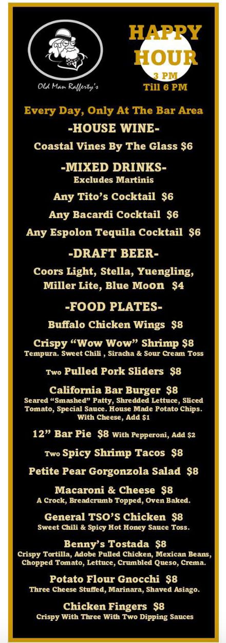 Food & Drink Menu