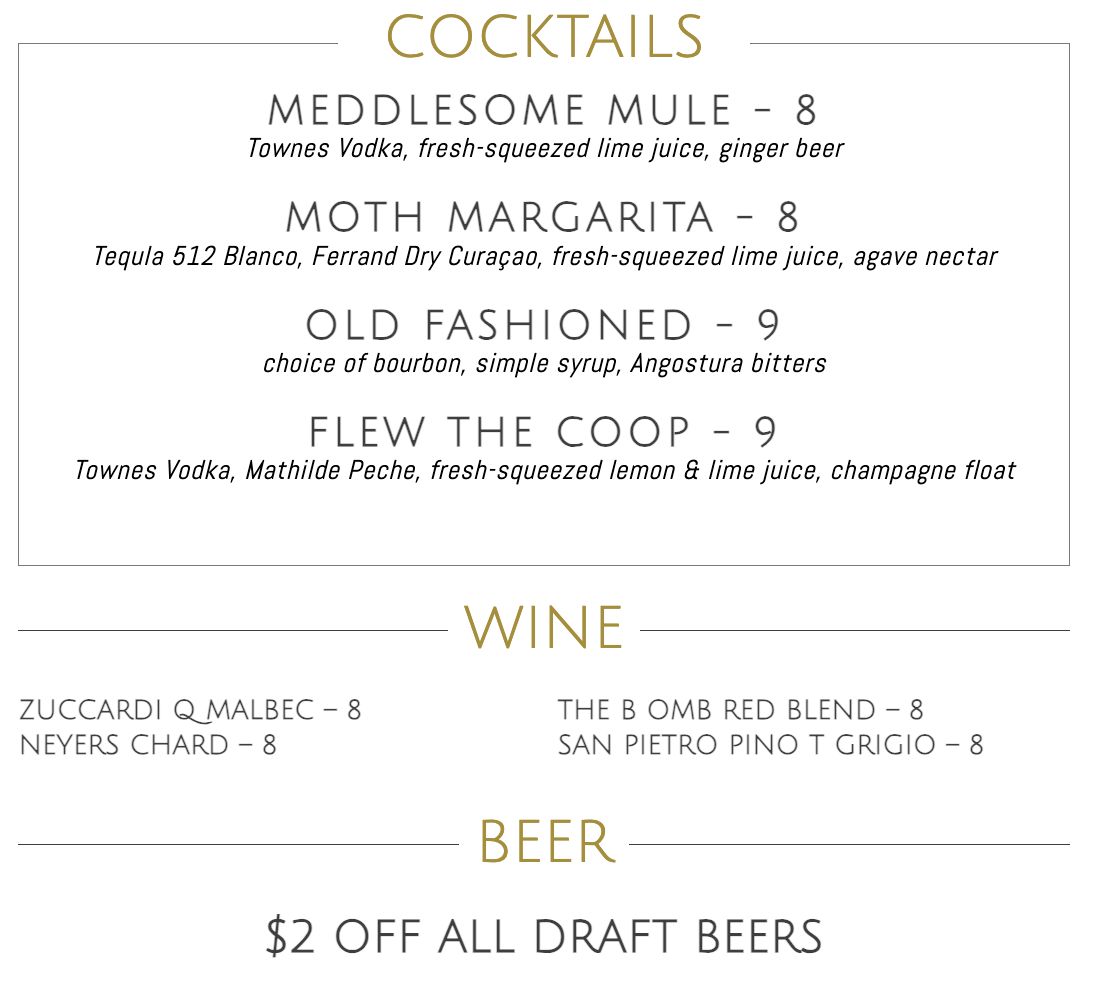 Drink Menu