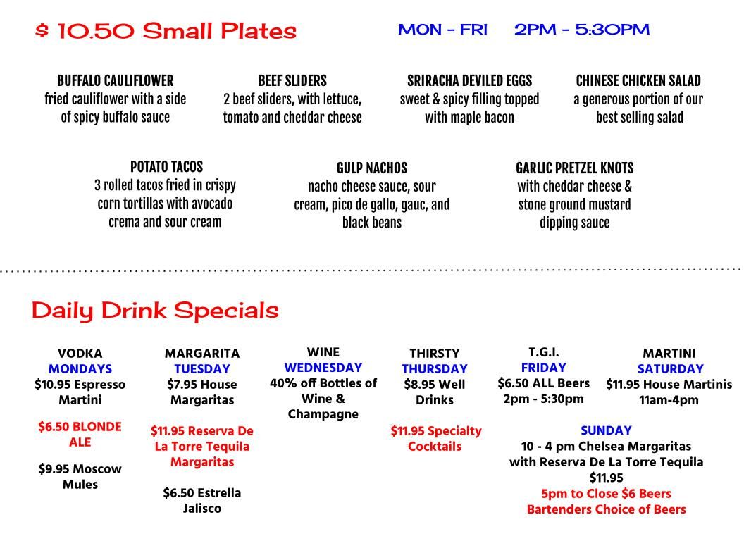 Food & Drink Menu