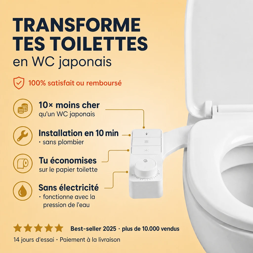 Toilette Japonaise — Kit HydroPro-12 — 4