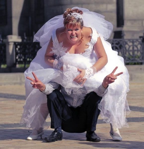 Weird Wedding Photos
