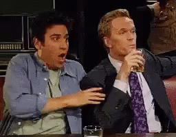 Neil Patrick Harris Spit Drink GIF