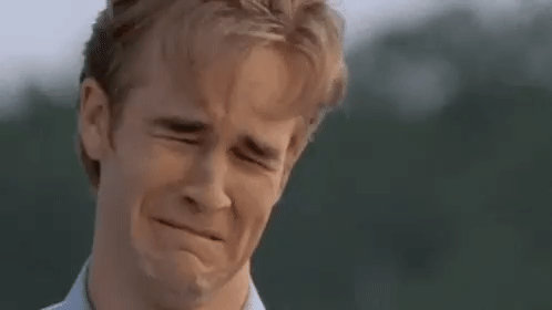 Dawson Crying GIF