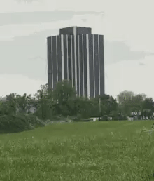 Implosion Collapse GIF