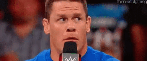 John Cena Looks Both Ways GIF