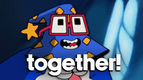 Happy Team GIF by nounish ââ¨-â¨