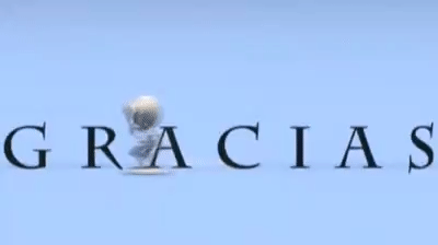 Pixar Gracias GIF