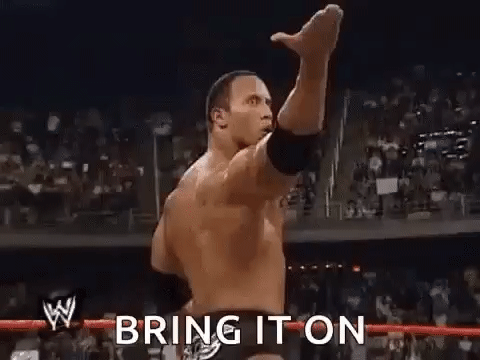 Dwayne Johnson Bring It On GIF