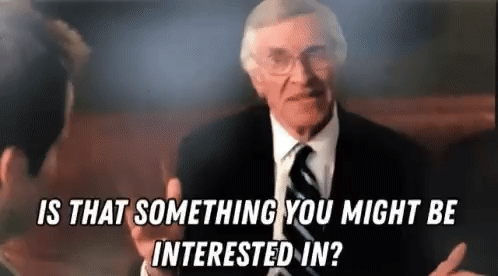 Is That Something You Would Be Interested In Interested GIF