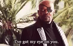 Watching You Samuel L Jackson GIF