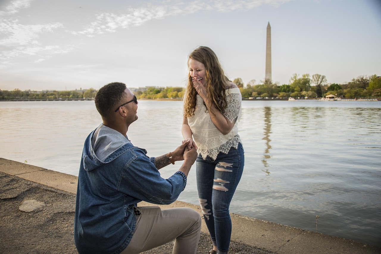 How to propose with an engagement ring?