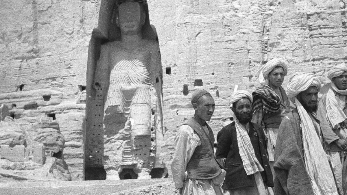 Taliban leader admits destroying ancient statues - taliban destruction