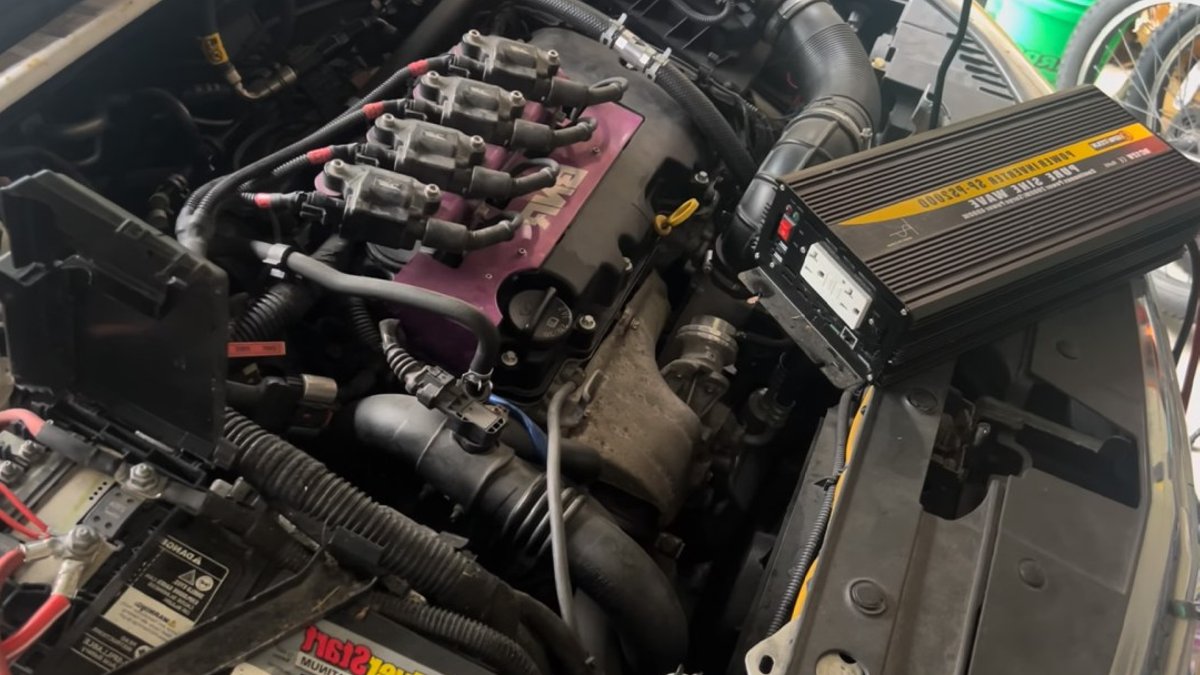 Chevy Cruze Powered a House for Five Days During Outage - emergency generator