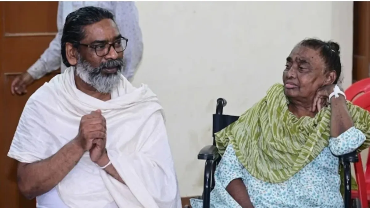 ঝাড়খণ্ডের মুখ্যমন্ত্রী হেমন্ত সোরেনের মায়ের প্রয়াণ