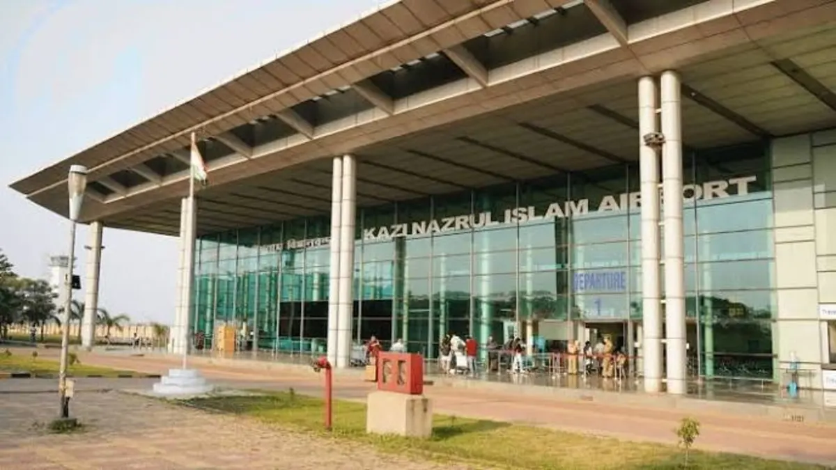 दुर्गापुर एयरपोर्ट से उड़ानों की संख्या में लगातार हो रही कटौती