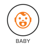 Baby Menu Badge with Icon