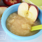 Fall Freezer Meals - Homemade Applesauce Baby Food