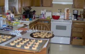 Christmas Cookie Baking and Freezing Day