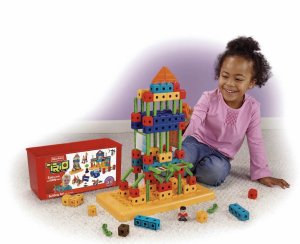 Fisher-Price Trio Building Set with Storage