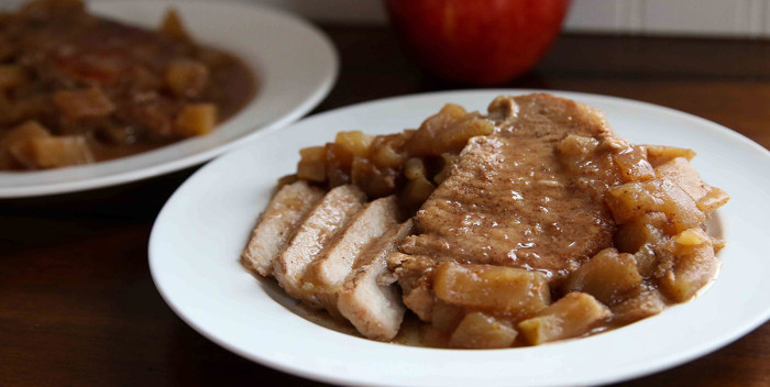 Apple Pie Pork Chops - Freezer Meal Recipe