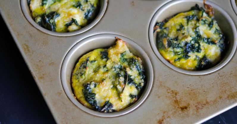 Quinoa and Kale Mini Quiches by Once A Month Meals | Freezer Meal Recipe