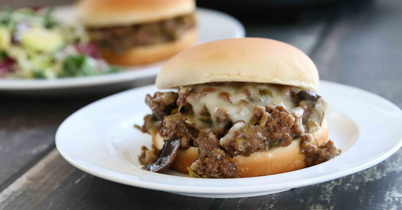 Philly Cheesesteak Sloppy Joe's - Freezer Meal Recipe