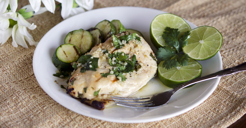 Grilled Cilantro Lime Chicken