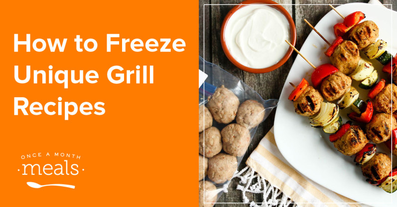 How to Freeze Unique Grill Recipes